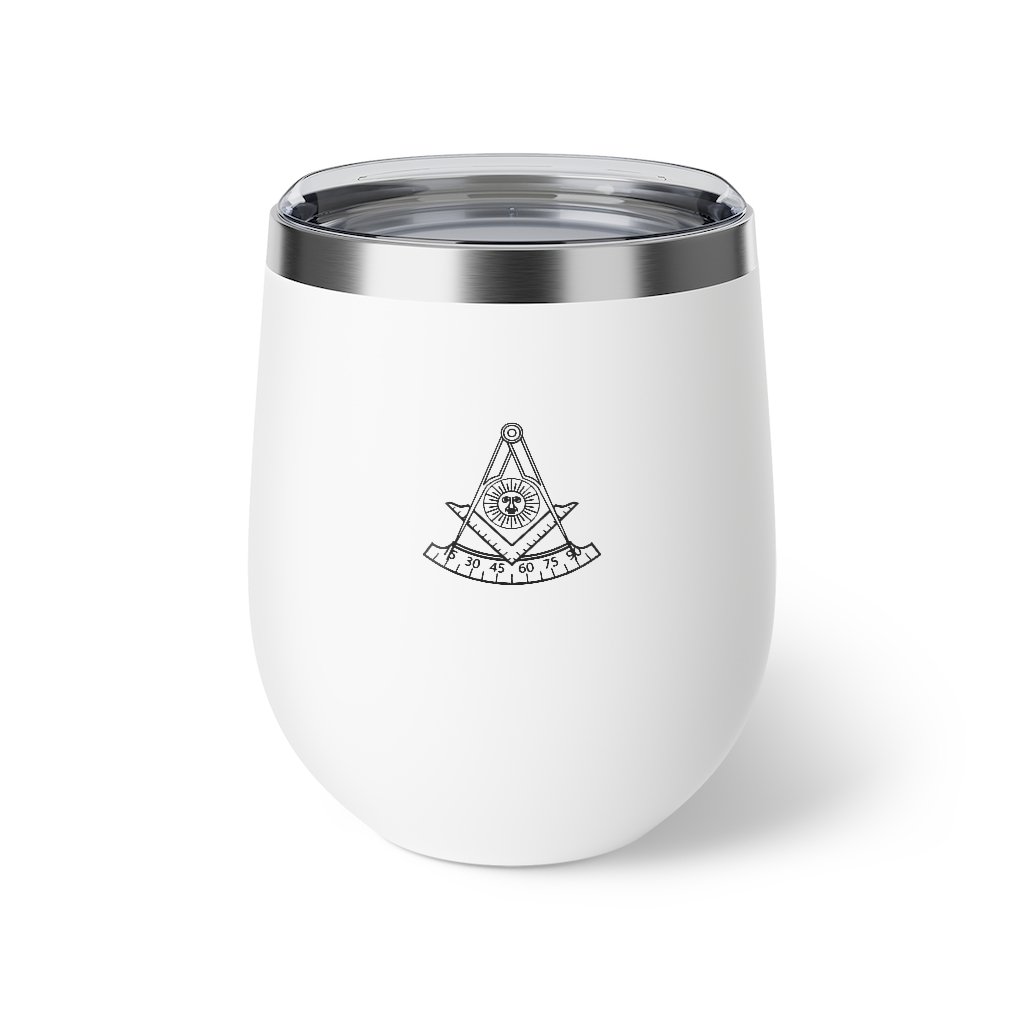 Past Master Blue Lodge California Regulation Vacuum Cup - Various Colors - Bricks Masons