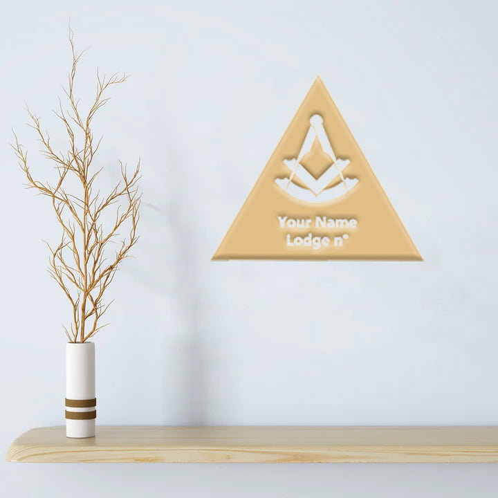 Past Master Blue Lodge Wall Monograms - Various Sizes - Bricks Masons