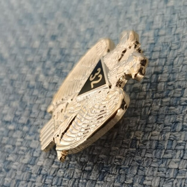 32nd Degree Scottish Rite Lapel Pin - 1.5" - Bricks Masons